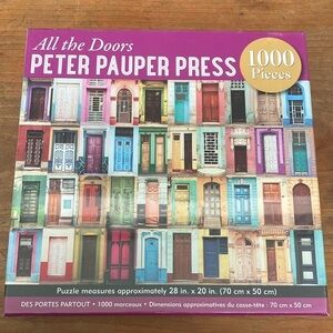 New puzzle Peter Pauper Press 1000-Piece Puzzle - Beautiful doors